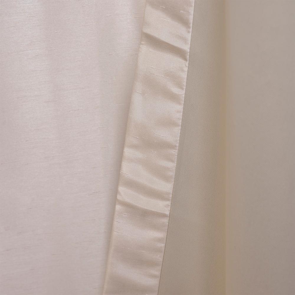 Exclusive Fabrics Furnishings Off White Grommet Blackout Vintage