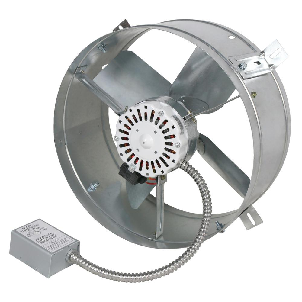 Ventamatic 1300 Cfm Mill Electric Powered Gable Mount Electric Attic Fan Cx1500ups The Home Depot