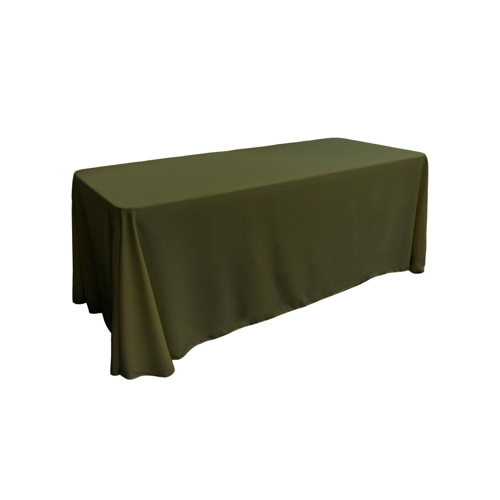 brown tablecloth