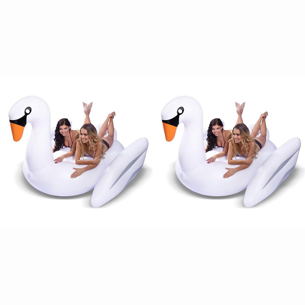 giant inflatable swan