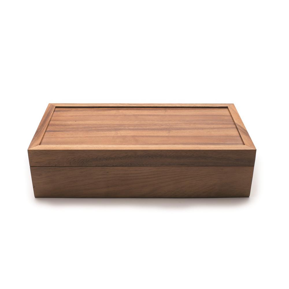 Ironwood Rectangular Tea Box