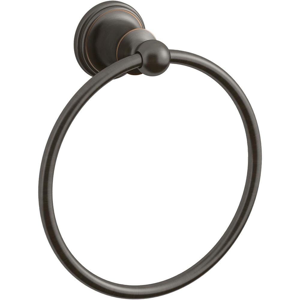 KOHLER Capliano Towel Ring in OilRubbed BronzeKR266842BZ The Home