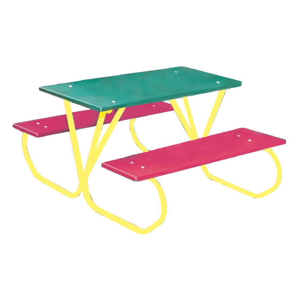 Gorilla Playsets Children's Picnic Table with Umbrella023003 The