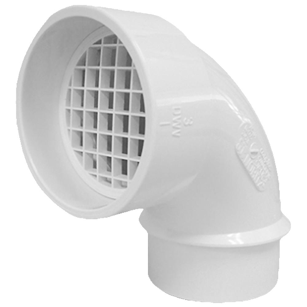 NORITZ 2 in. PVC Low Profile Horizontal Direct Vent Termination for