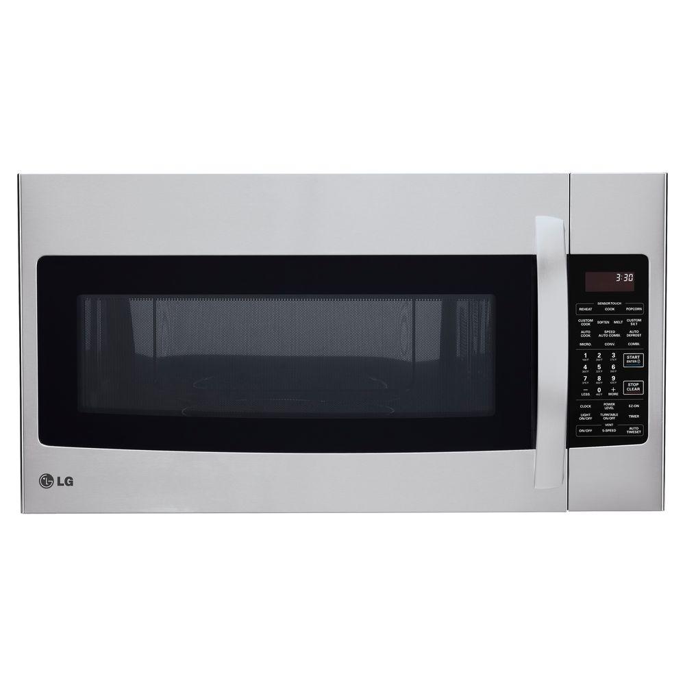 Samsung 30 In W 1 7 Cu Ft Over The Range Convection Microwave Range Convection Microwave