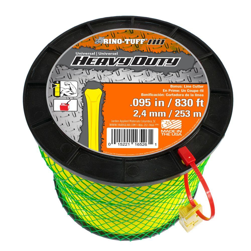 RinoTuff Universal 0.095 in. x 830 ft. HeavyDuty Trimmer Line16526
