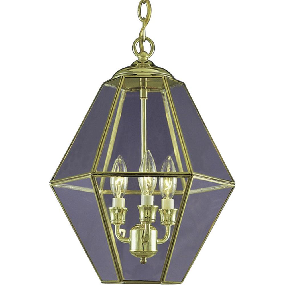 Volume Lighting 3 Light Polished Brass Interior Pendant V5022 2 Volume Lighting 3 Light Polished Brass Interior Pendant