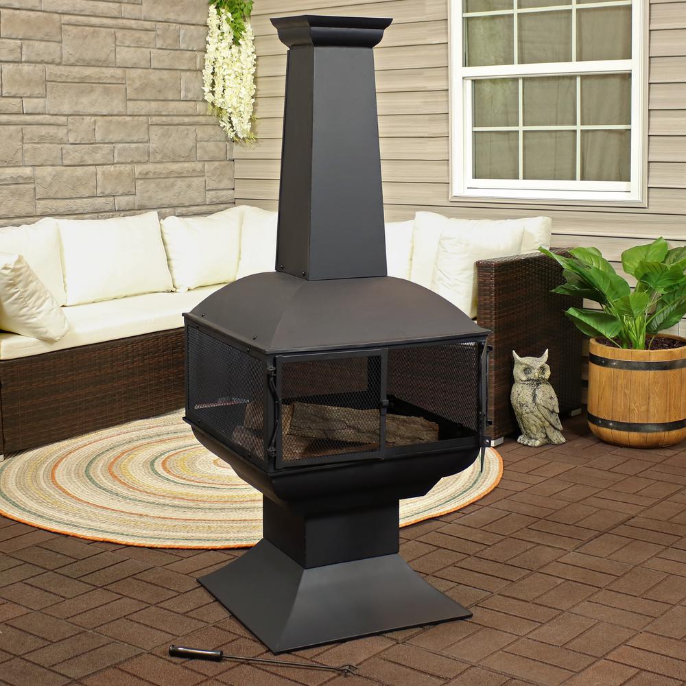 Chiminea Outdoor Fireplaces Heating The Home Depot - 24 Cast Iron Wood Burning Chiminea Outdoor Fireplace Chiminea Outdoor Fireplaces Heating The Home Depot - 24 Cast Iron Wood Burning Chiminea Outdoor Fireplace