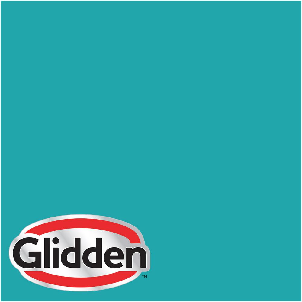 Glidden Premium 5 Gal Hdgb14 Marine Blue Semi Gloss Interior Paint With Primer