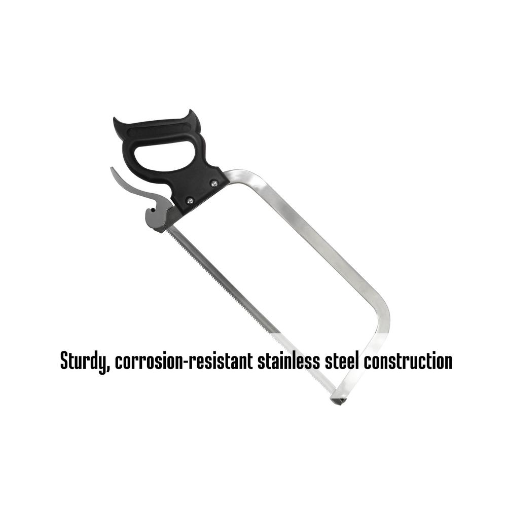 Weston 16 in. StainlessSteel Butcher Meat Saw 471601 The Home Depot