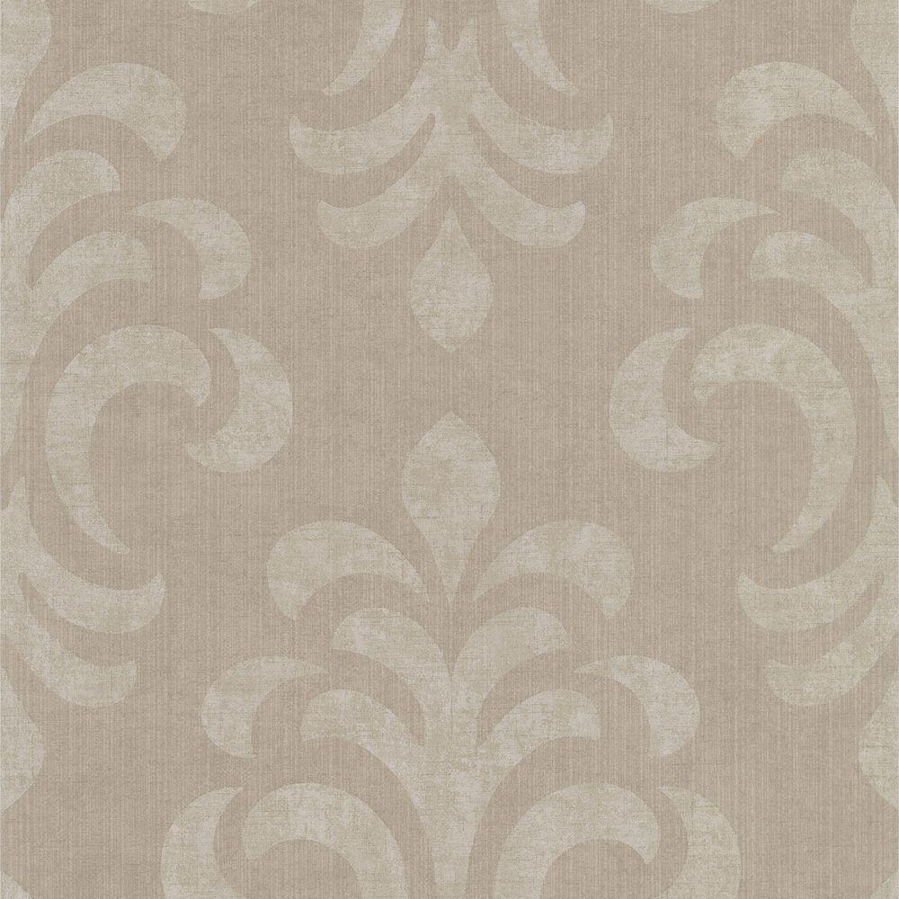 Atlantic Brown Modern Damask Wallpaper 301 66963 The Home Depot Internet 204206927 Atlantic Brown Modern Damask Wallpaper