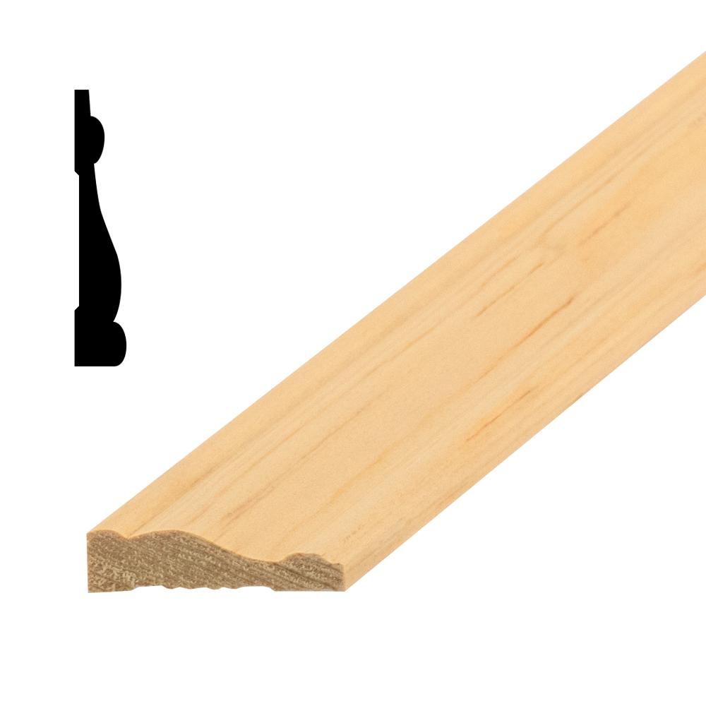 Kelleher 1/2 in. x 3/4 in. Treated Pine Parting Bead MouldingTRP320PR The Home Depot