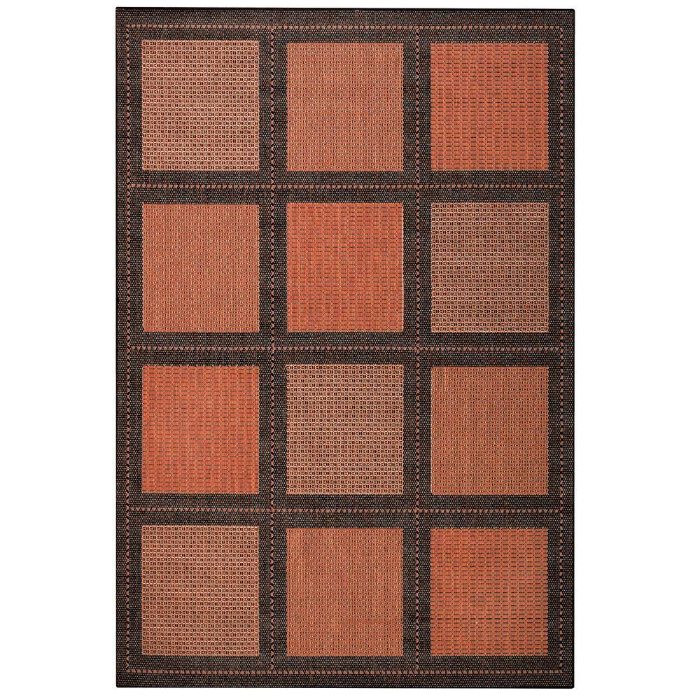 Orange Outdoor Rugs The Home Depot Summit Terra Cotta 9 Ft X 13 Area Rug