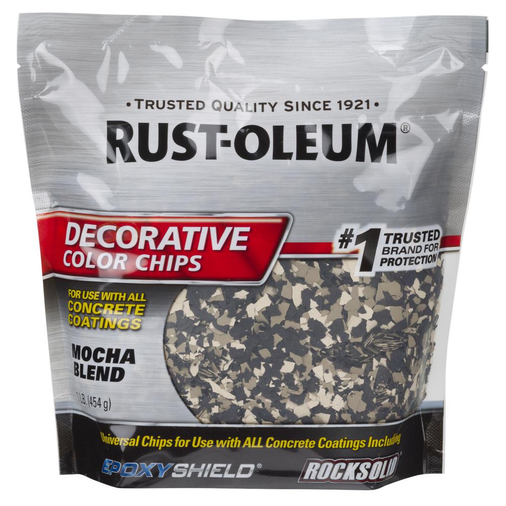 RustOleum 1 lb. Mocha Decorative Color Chips301238 The