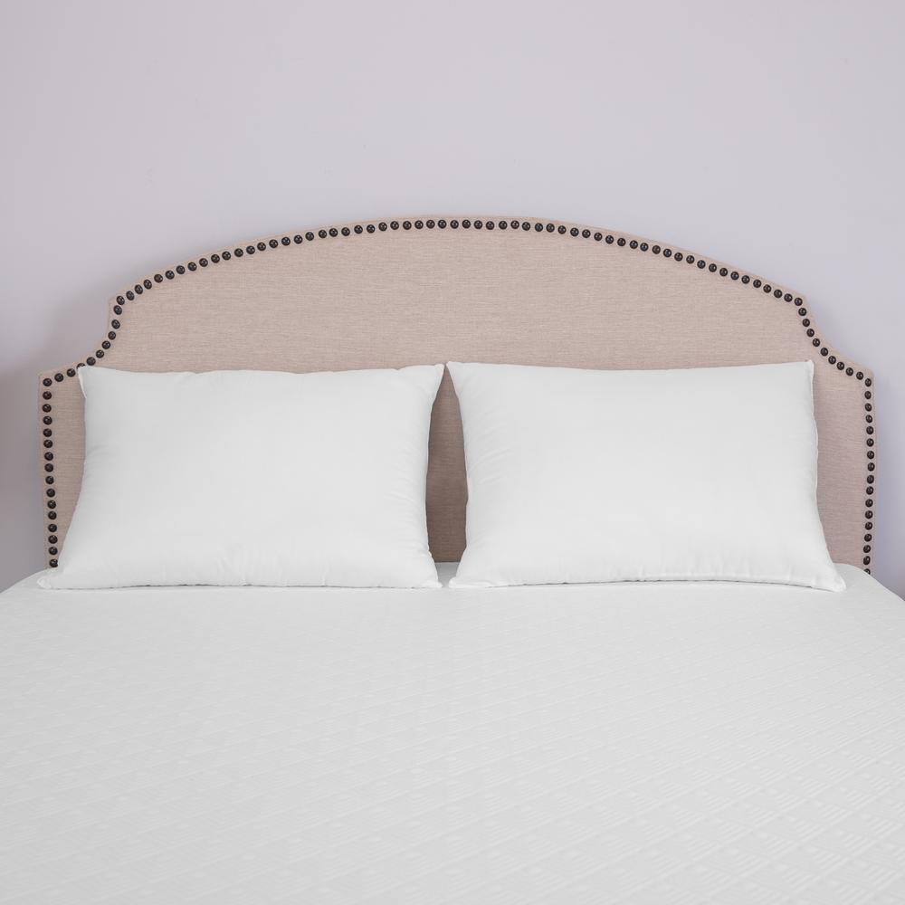 BioPEDIC UltraFresh Cotton Jumbo Pillows (Set of 2)78211 The Home Depot