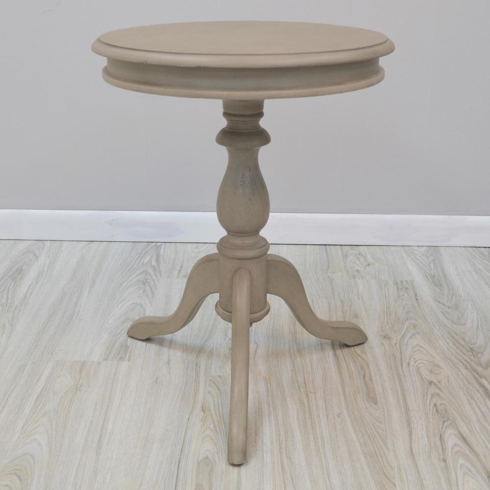 Ina Cottage Gilda Weathered Gray Side Table 1925 Wg