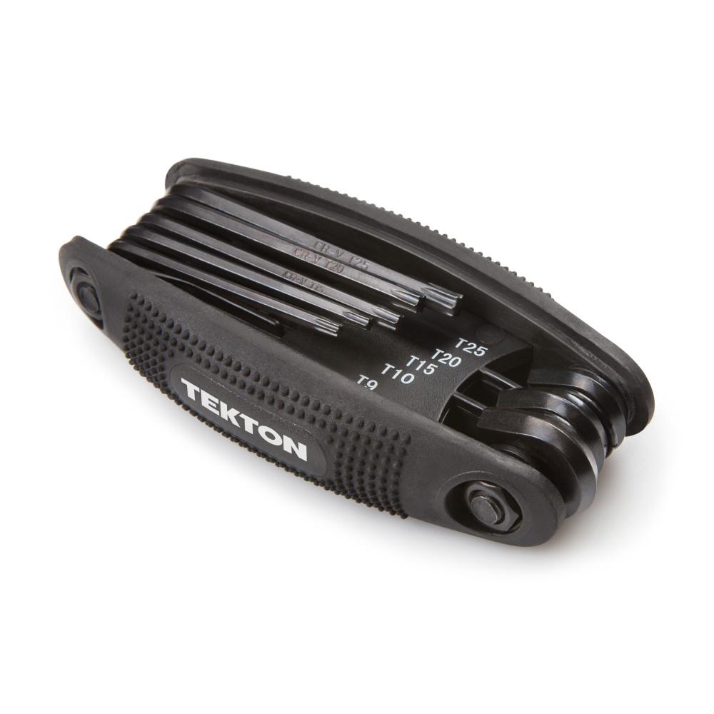 Star 8-Piece25192 TEKTON Folding Hex Key Wrench Set