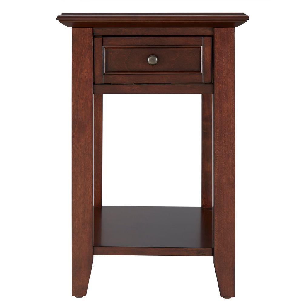 Homesullivan Harrison Espresso Side Table 40e720a Es The Home Depot