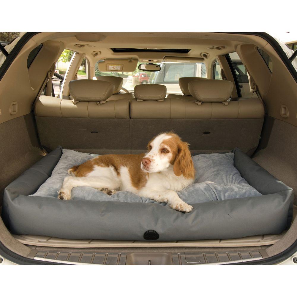 K&H Pet Products Travel/SUV Large Gray Pet Bed-7612 - The ...