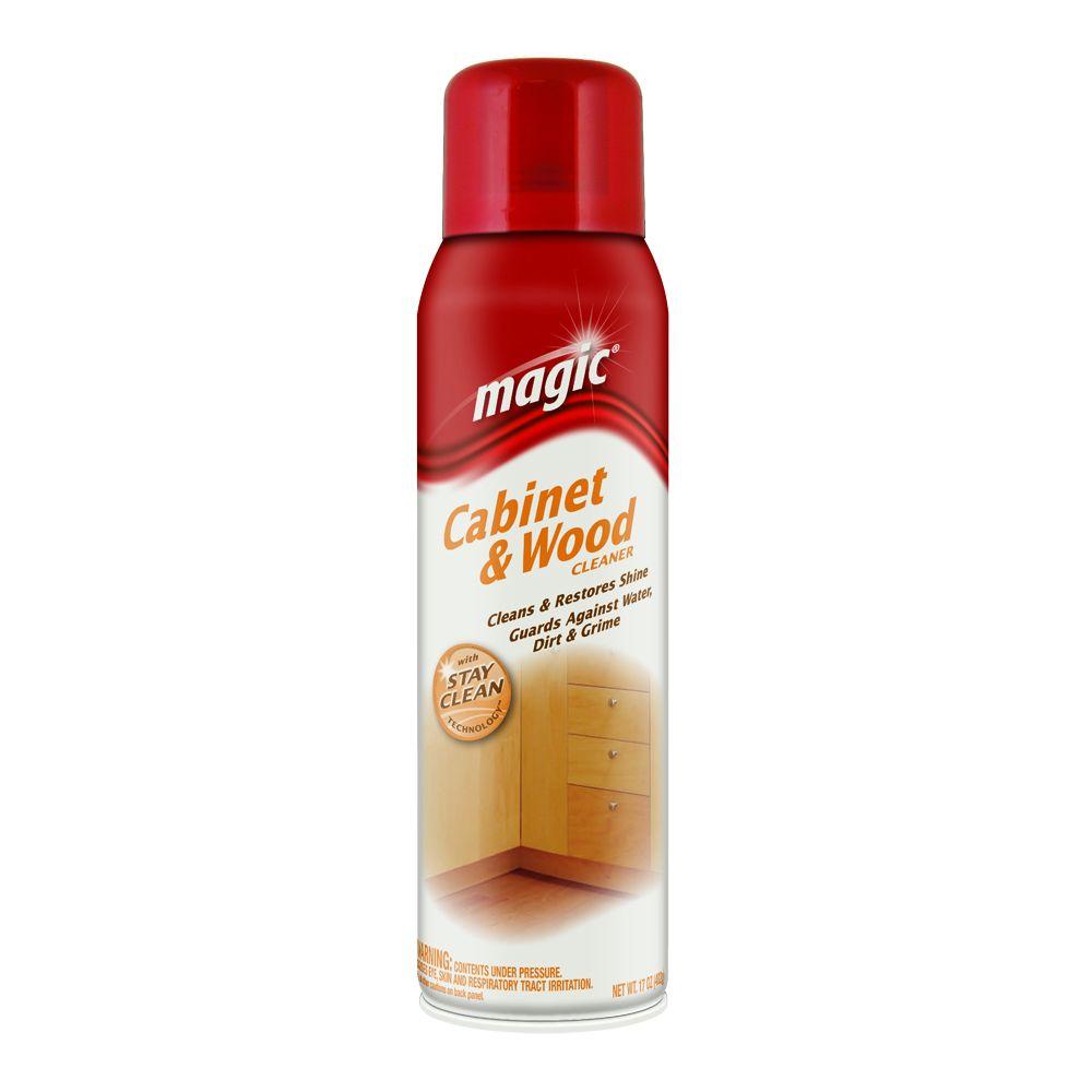 Magic 17 Oz Cabinet And Wood Aerosol Cleaner With Stay Clean