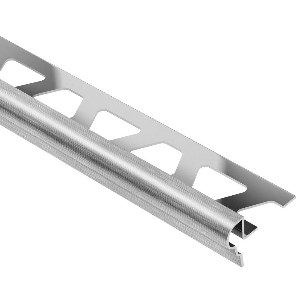 Stainless Steel Tile Edging Trim Tools Supplies The Trep Fl Brushed Stainless Steel