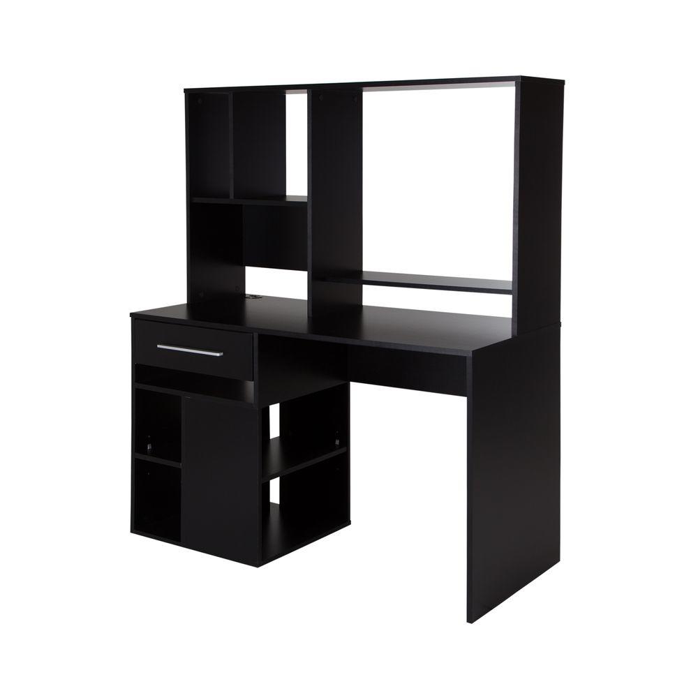 South S Annexe Pure Black Desk 9044070 The Home Depot