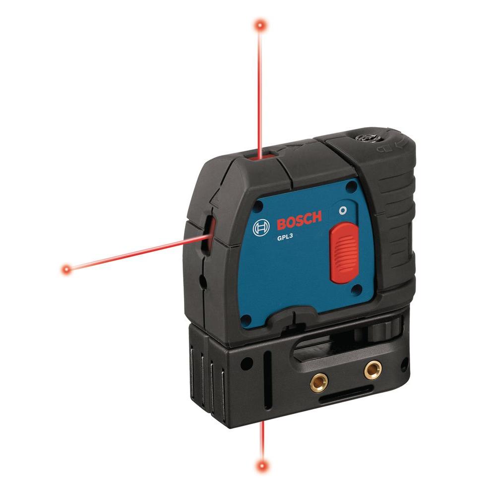 Bosch Self Leveling 3 Point Laser Level With Mounting Strap Belt