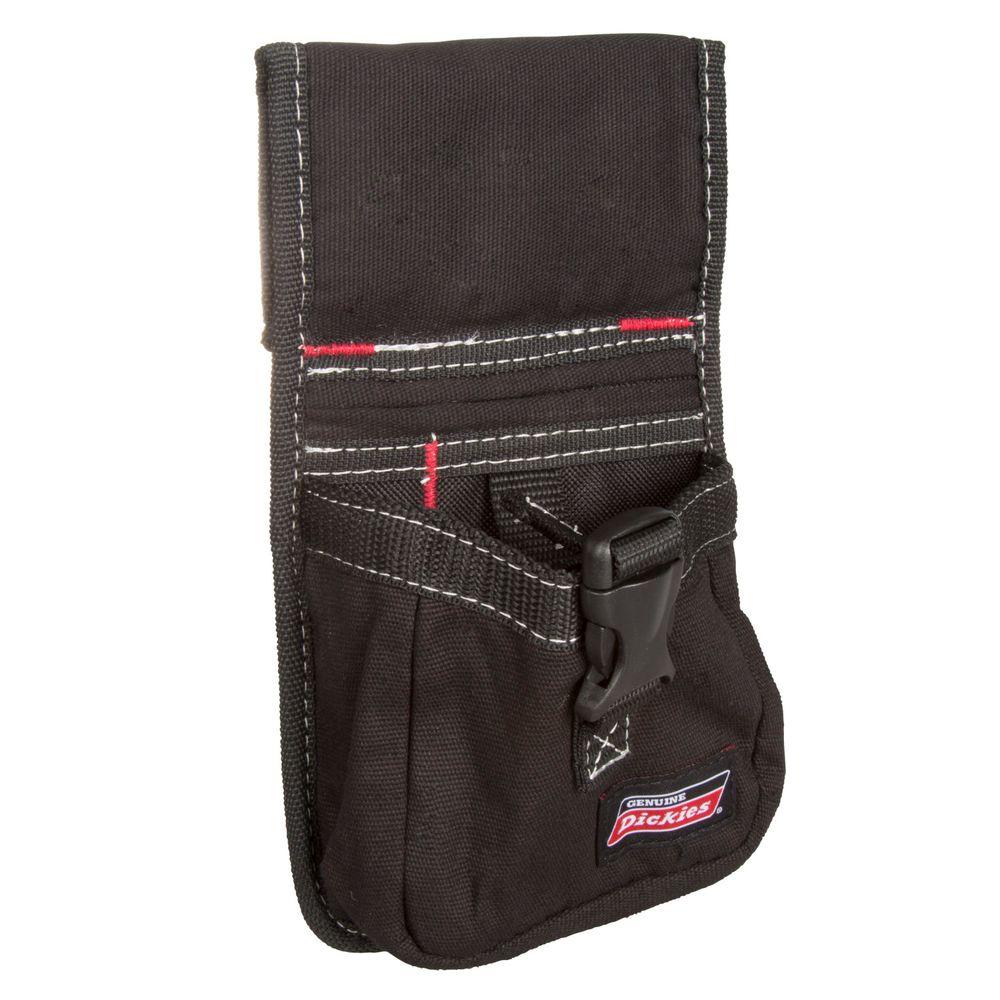 Dickies 2Pocket QuickRelease Tape Measure Pouch / Tool Holder, Black57070 The Home Depot