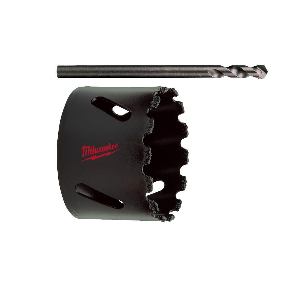 Carbide Grit Hole Saw With Pilot Bit Carbide Grit Hole Saw With Pilot Bit