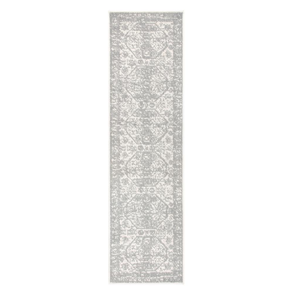 WRG Contemporary Bohemian Design Cream 2'x7' Runner Rug-200Cream2x7 ...