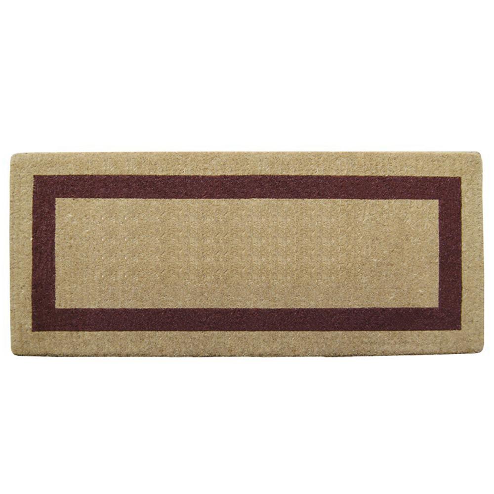 plain front door mat