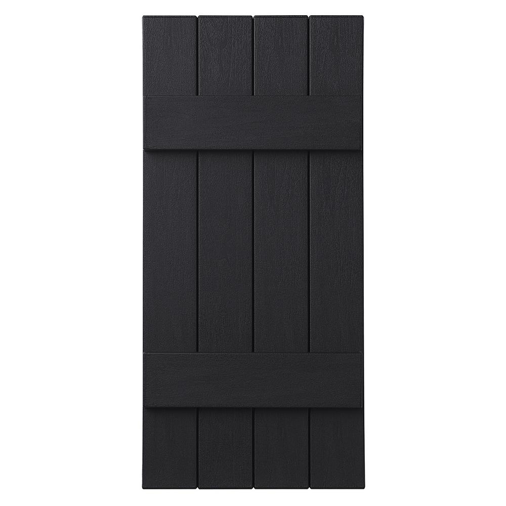 Ply Gem 15 in. x 43 in. Polypropylene 4Board Closed Board and Batten