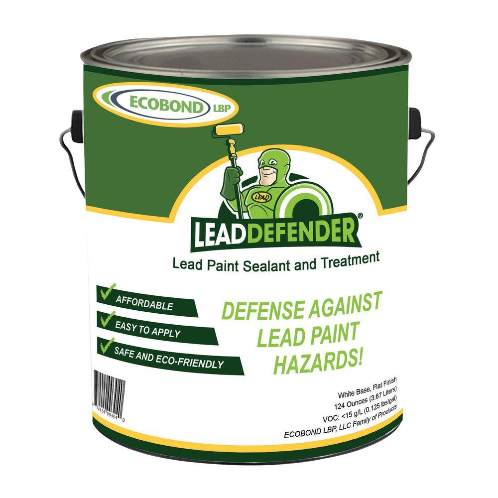 ECOBOND LBP 1 gal. Lead Defender Off White Flat Interior/Exterior Paint