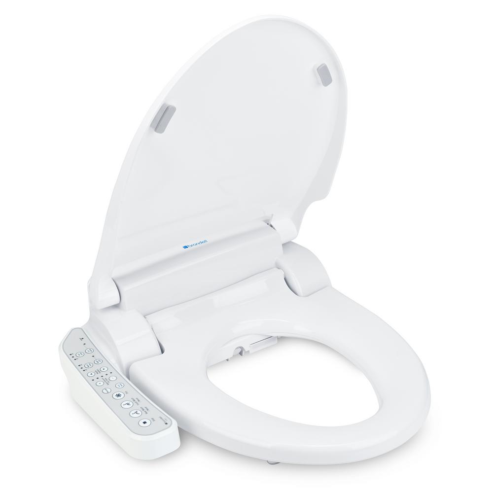 TOTO C Electric Bidet Seat For Elongated Toilet In Cotton White Sw The Home Depot