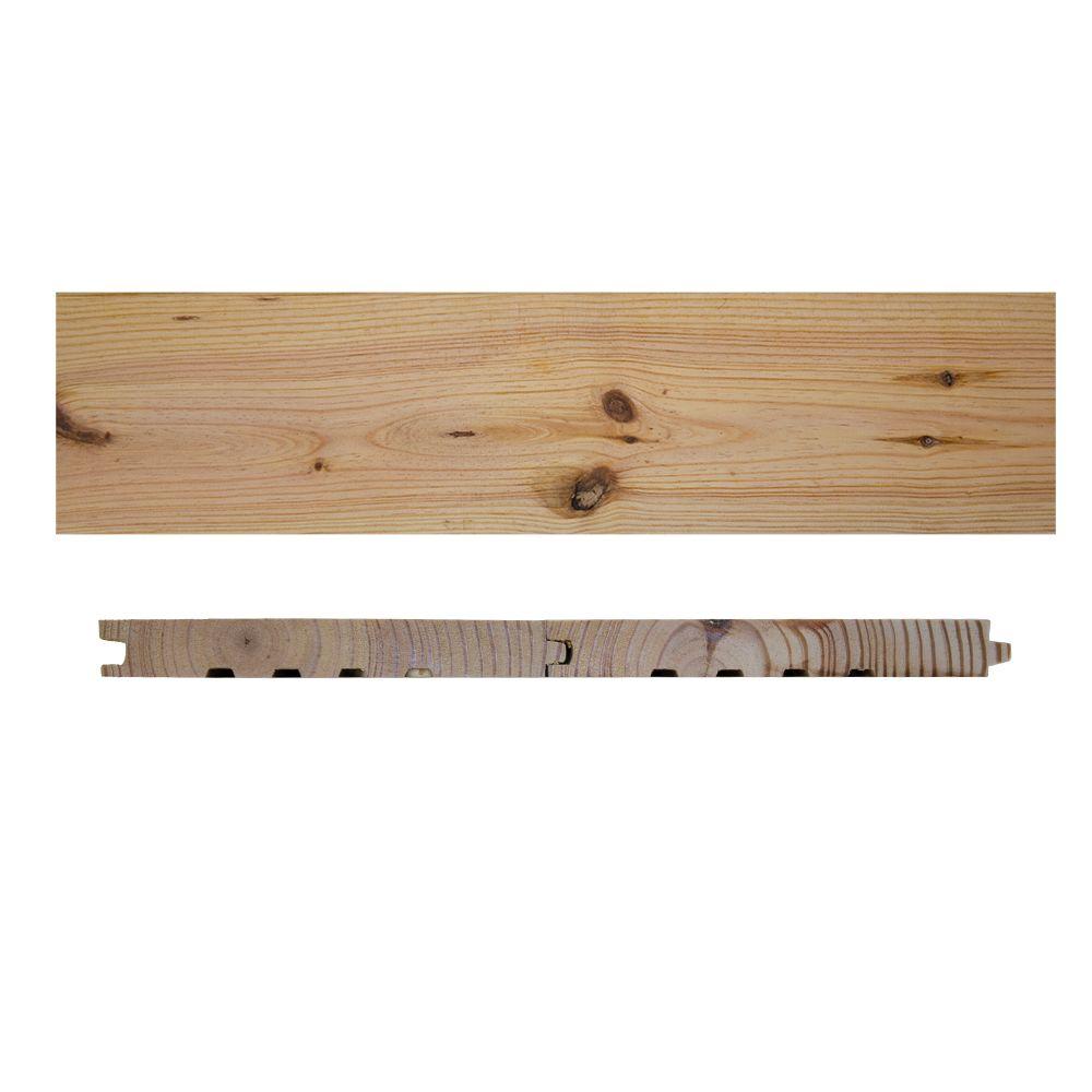 1 in. x 6 in. x 12 ft. 2 Southern Yellow Pine Tongue and Groove