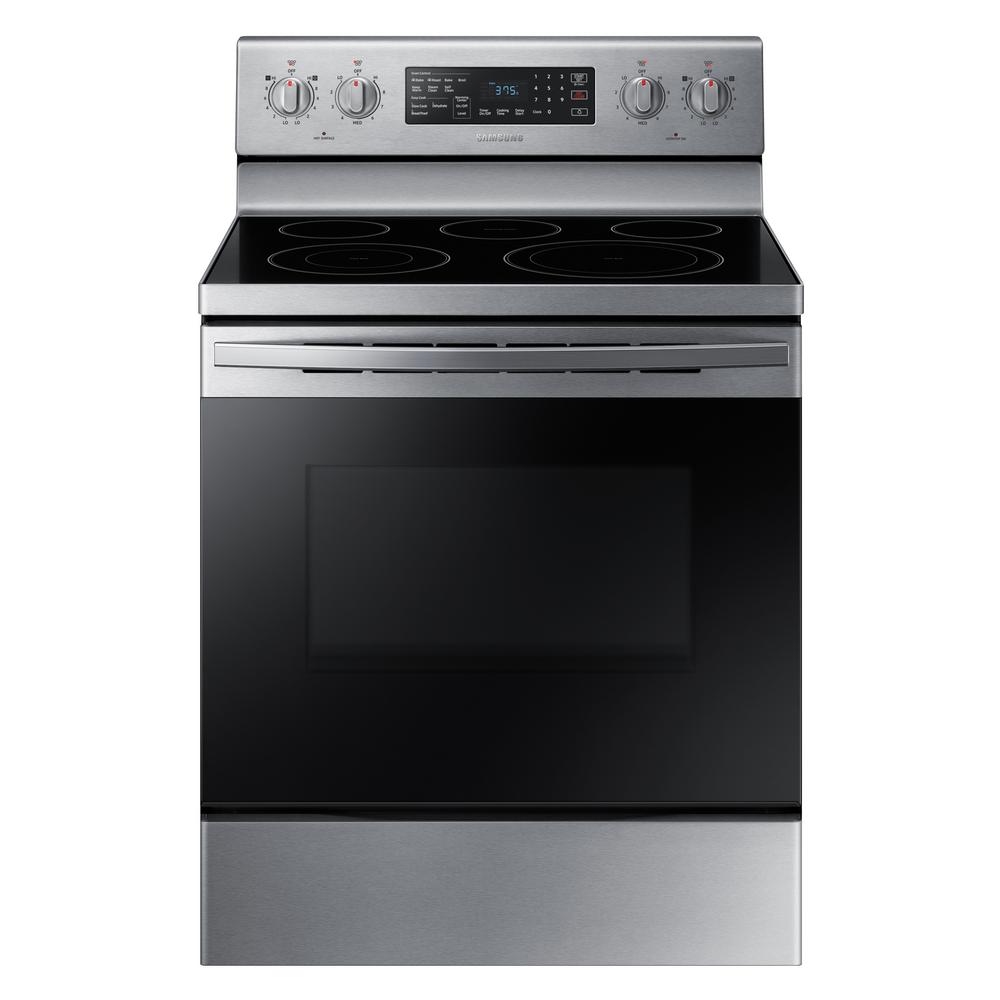 stand alone electric oven and hob