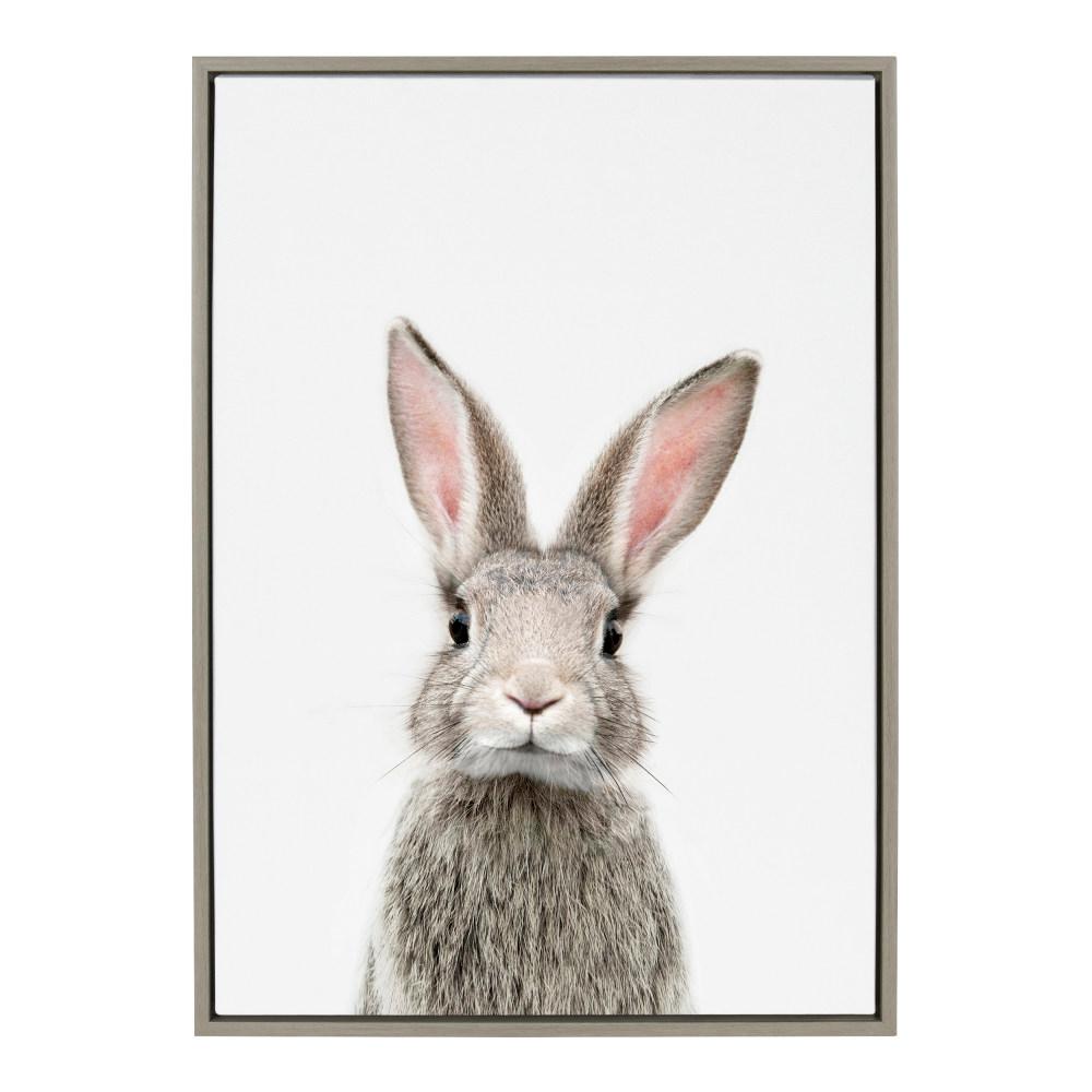 Robert Farkas Rabbit Rocks Fantasy Illustration Figurative Canvas 11×14