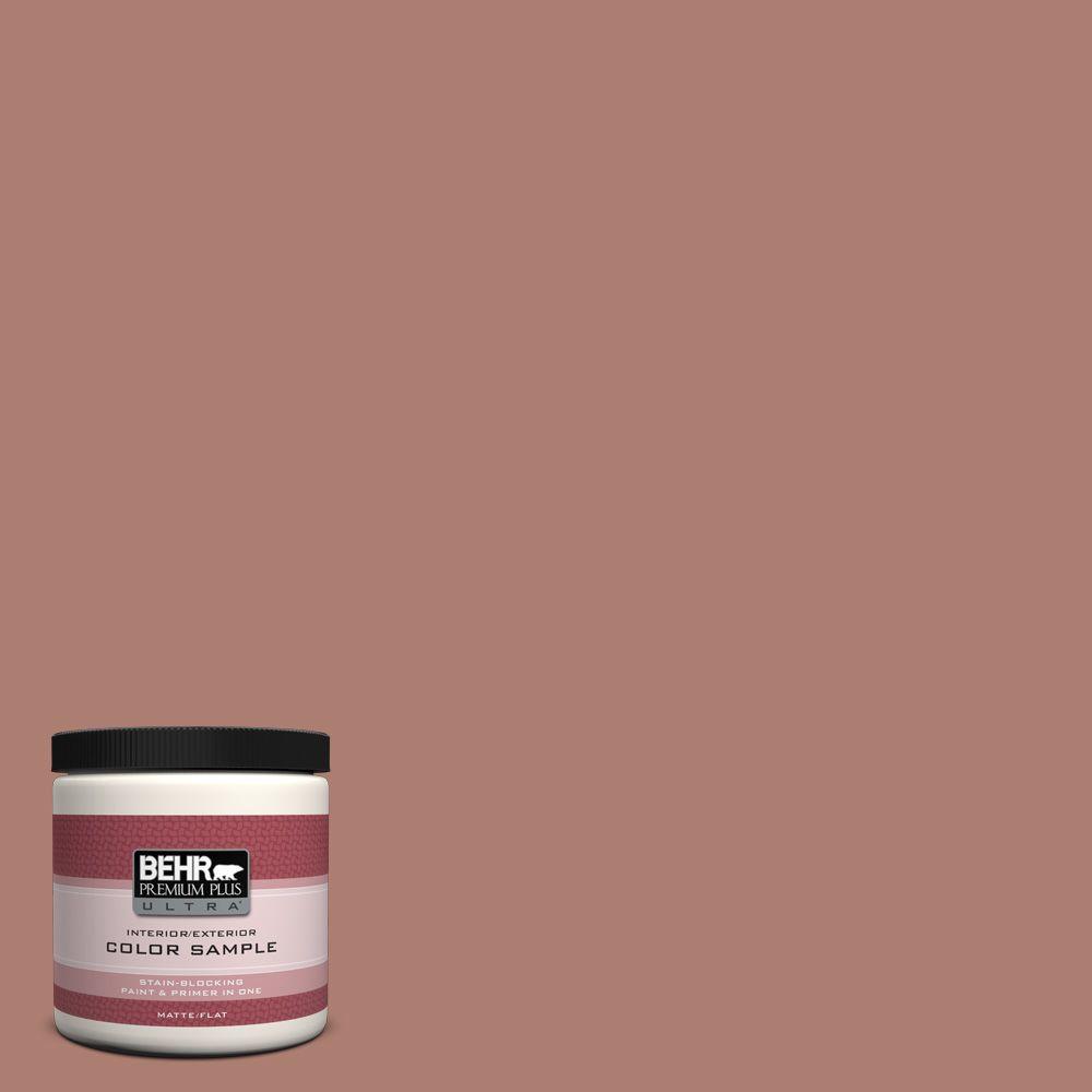 Behr Premium Plus Ultra 8 Oz Ppu2 11 Mars Red Matte Interior Ppu2 11 Mars Red Matte Interior
