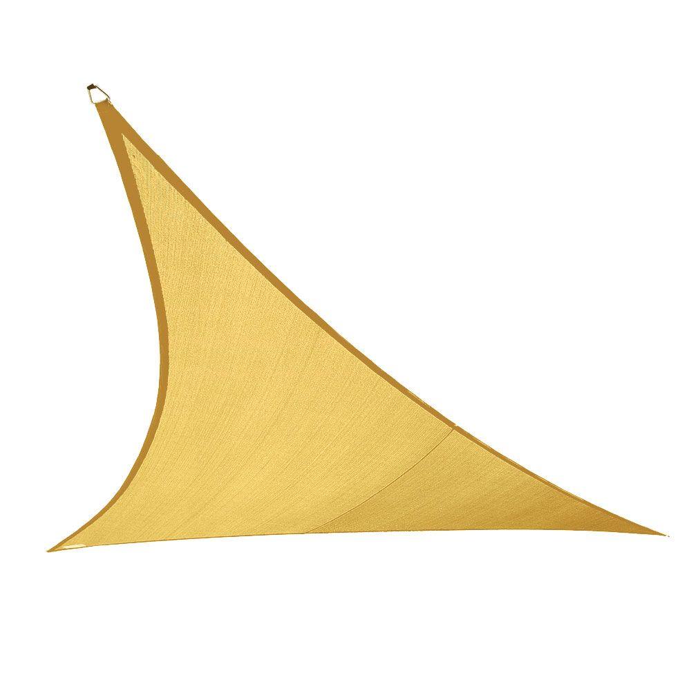 Coolaroo Coolhaven 15 ft. x 12 ft. x 9 ft. Right Triangle Sahara Shade