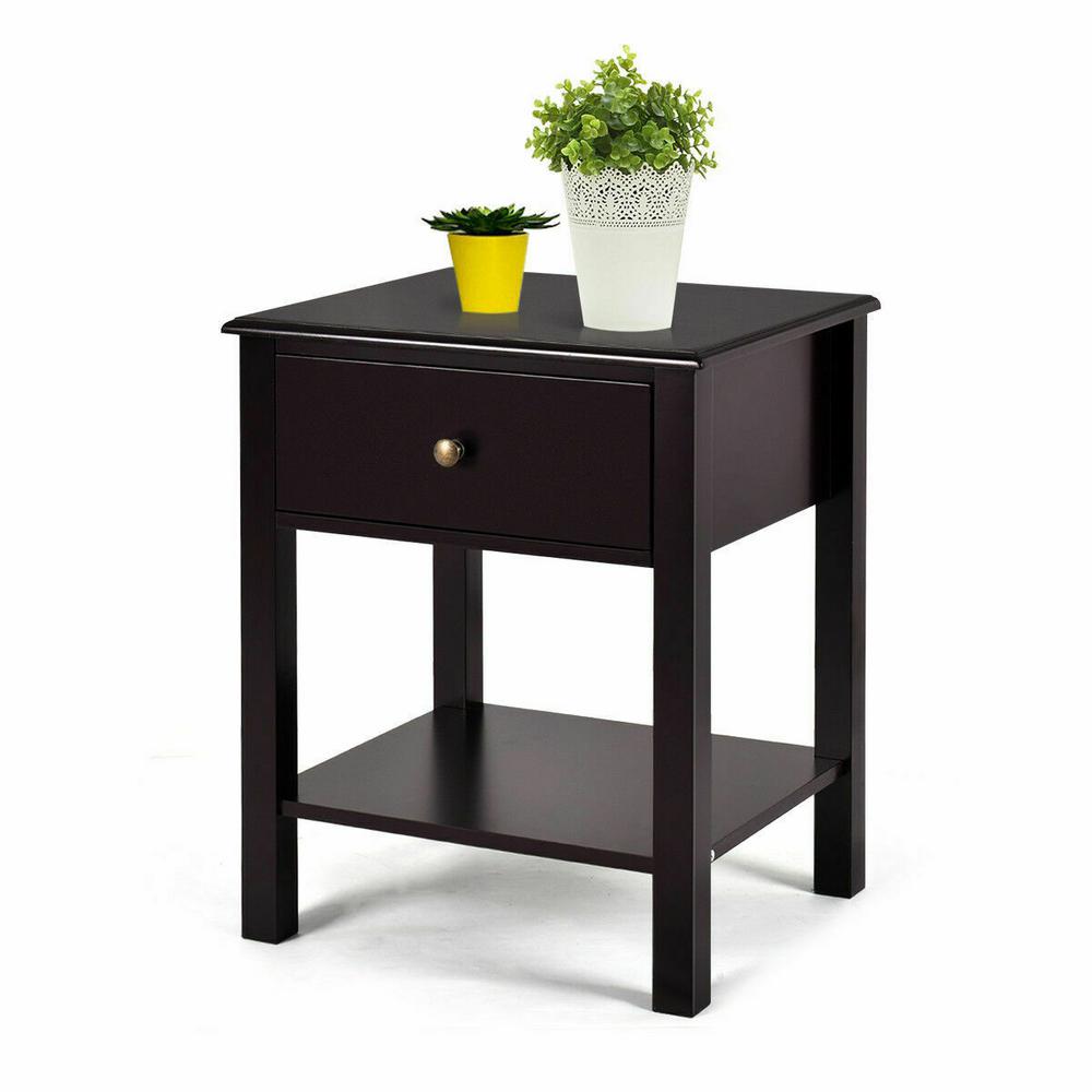 small white bedroom end tables