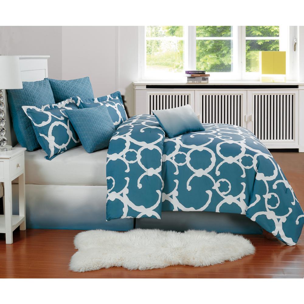Slate Blue Comforters Comforter Sets Bedding Bath The