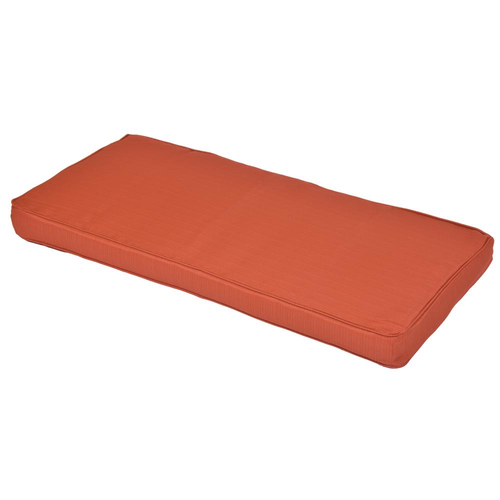 Quarry Red Outdoor Glider Cushion