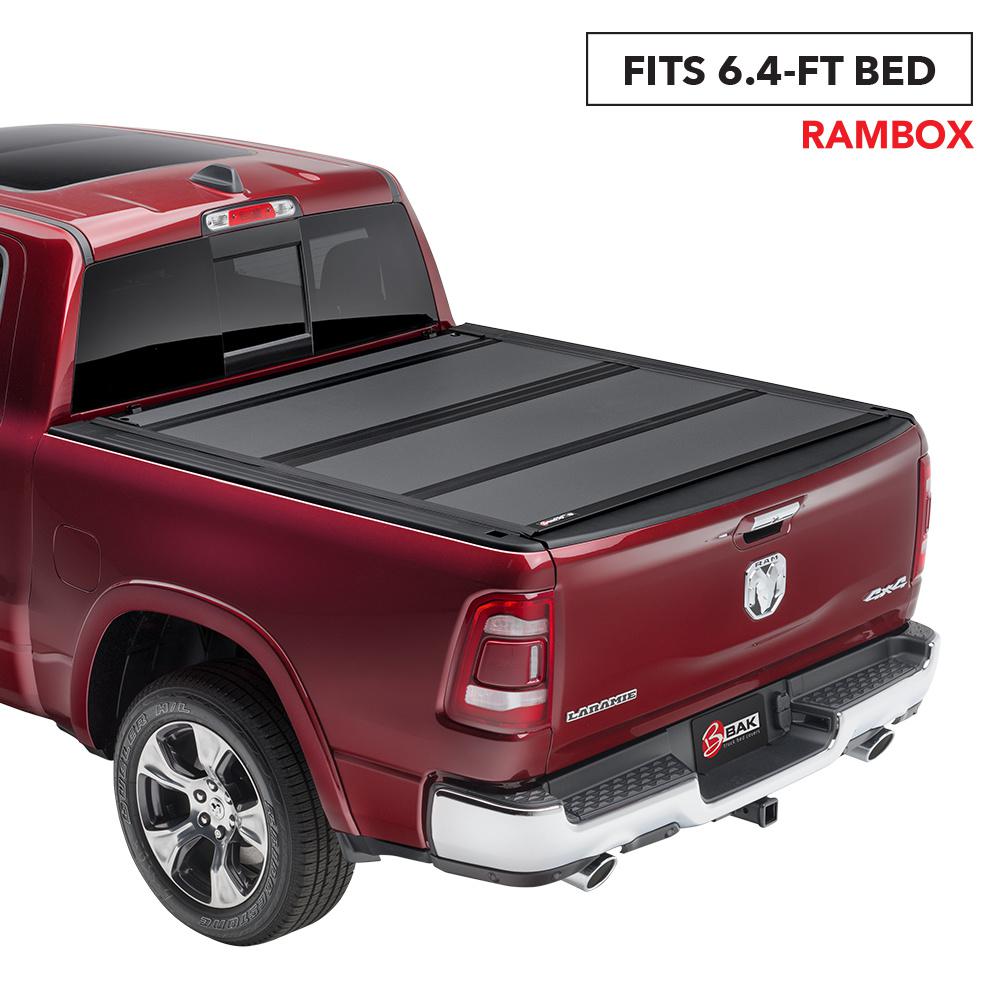 Bak Industries Mx4 Tonneau Cover For 12 18 19 Classic Ram 1500 12 19 2500 3500 6 Ft 4 In Bed With Rambox 448203rb The Home Depot