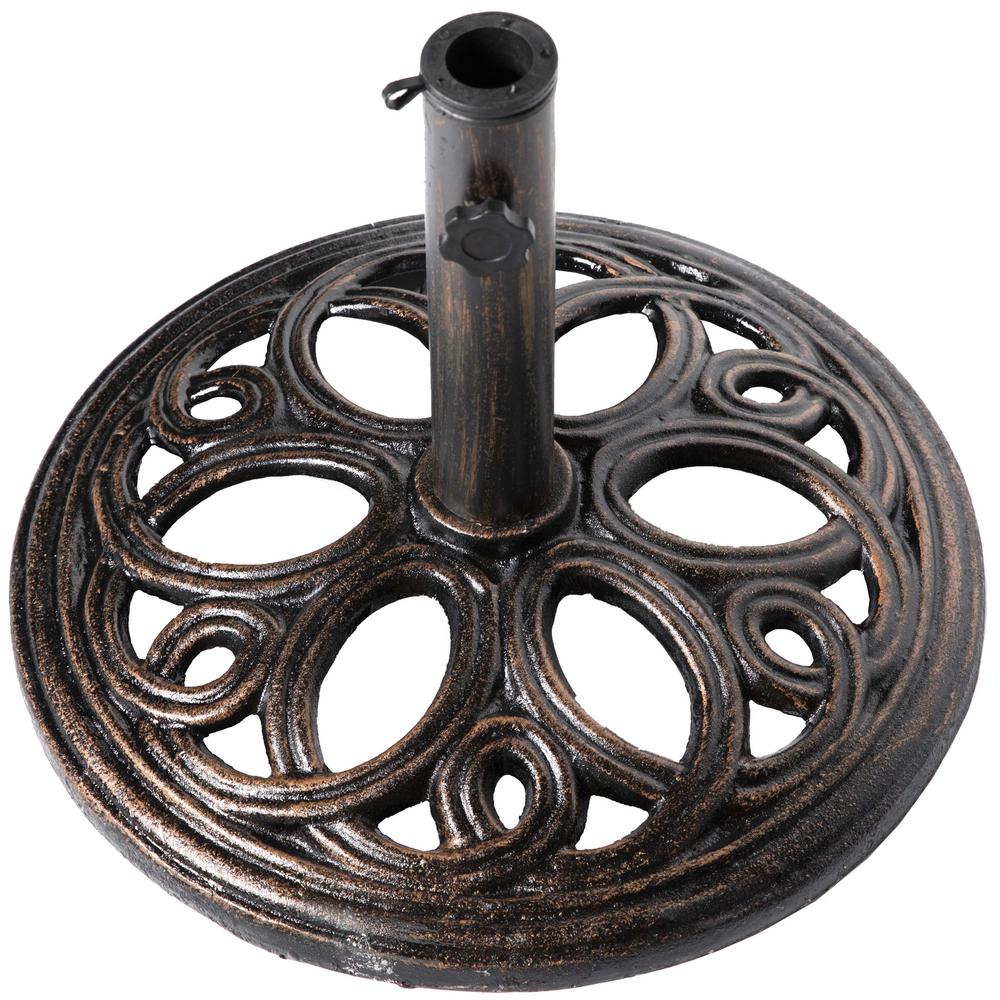 cast iron umbrella stand home depot