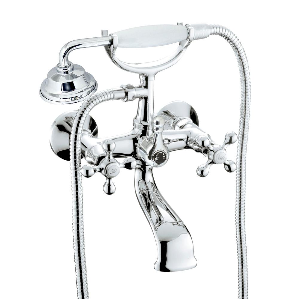 Single Flexible Hose Bathtub Shower Faucet Combos Bathtub