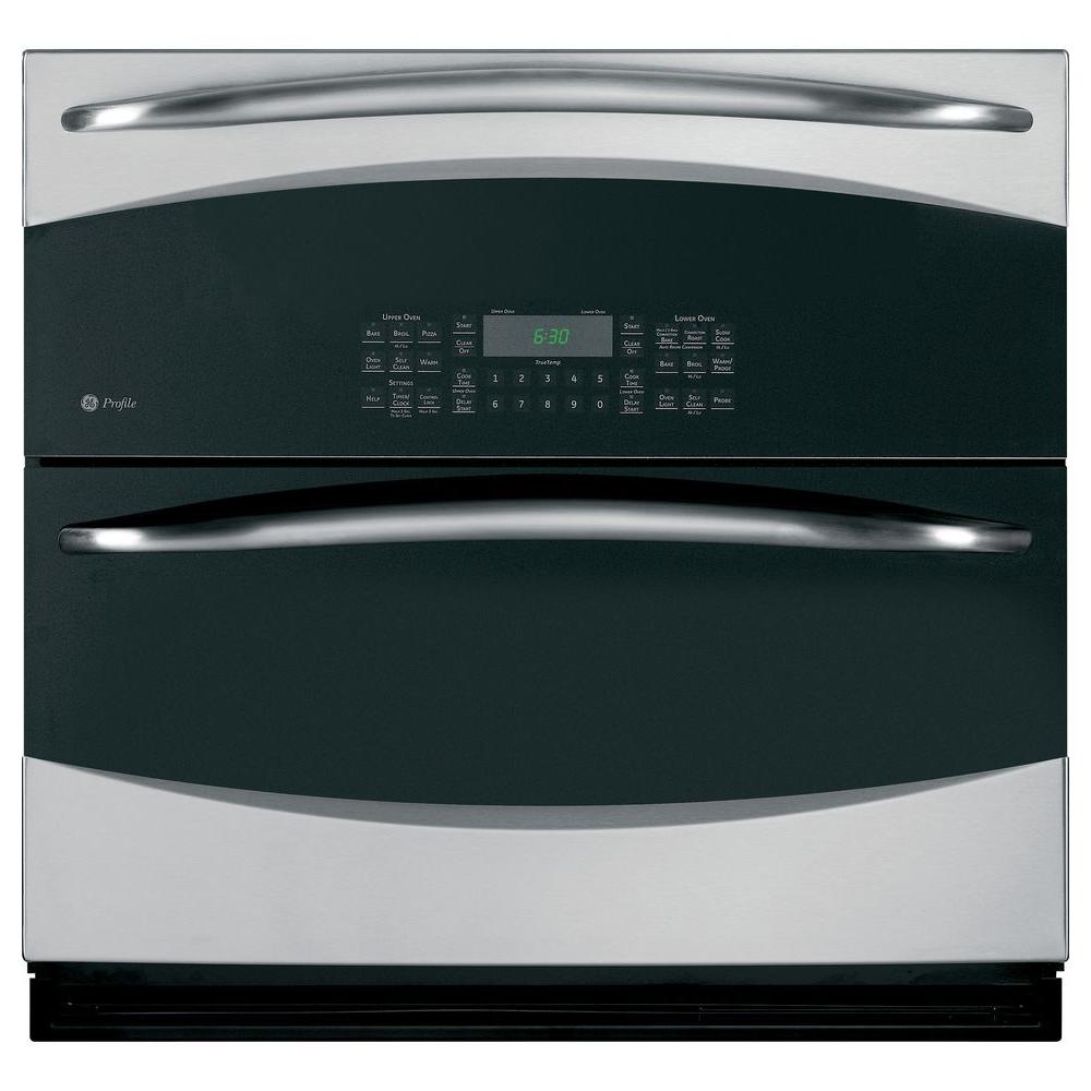 GE Profile 30 in. Single Electric Wall Oven SelfCleaning with Convection in Stainless Steel