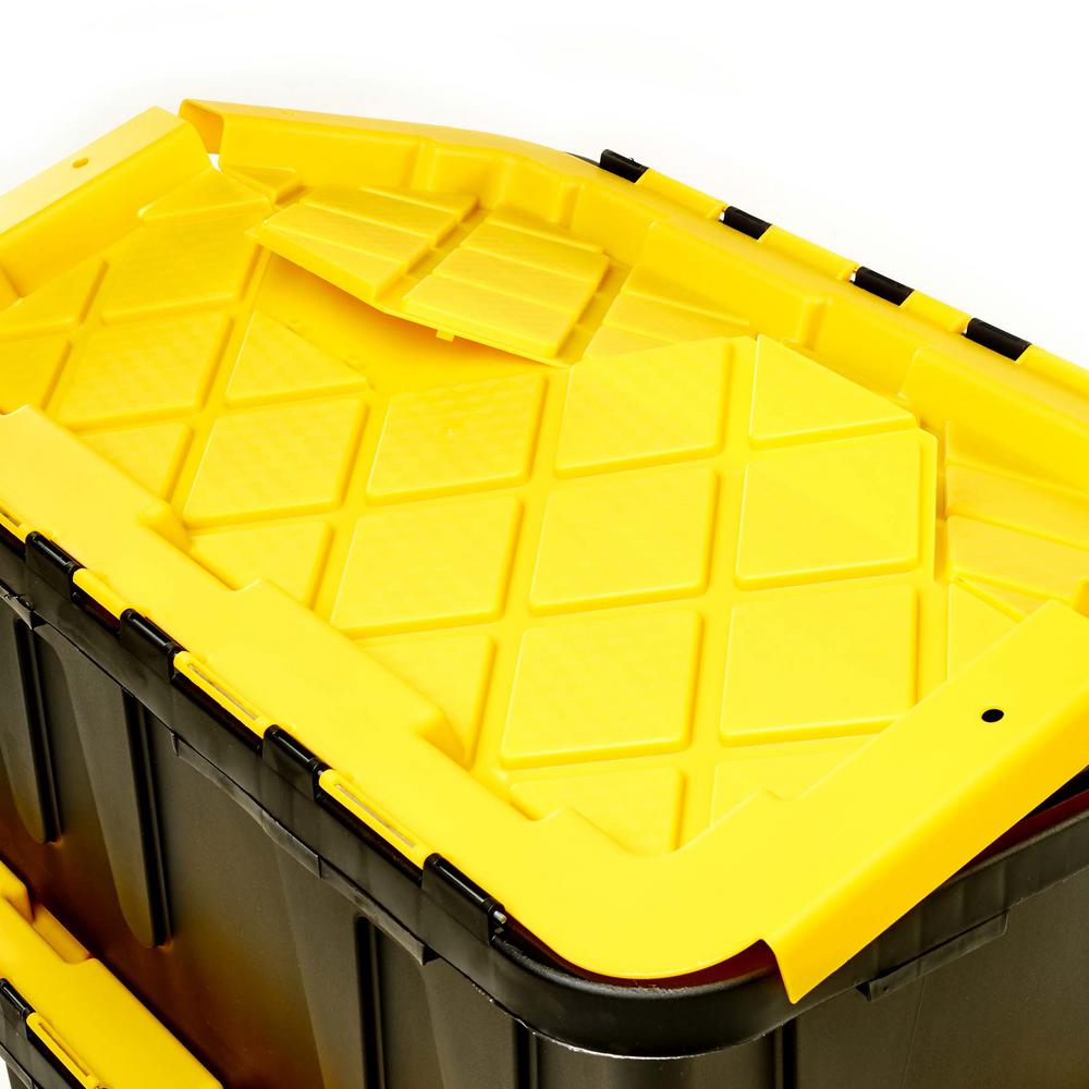 black yellow box