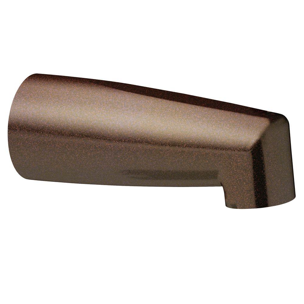 Moen Non Diverter Tub Spout With Slip Fit Connection In Oil Rubbed Bronze