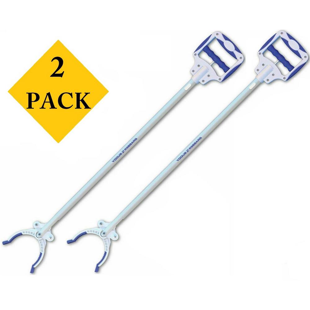 Grabber Buddy 48 in. Reacher Pick Up Tool with Rubber Tips Dual Heavy