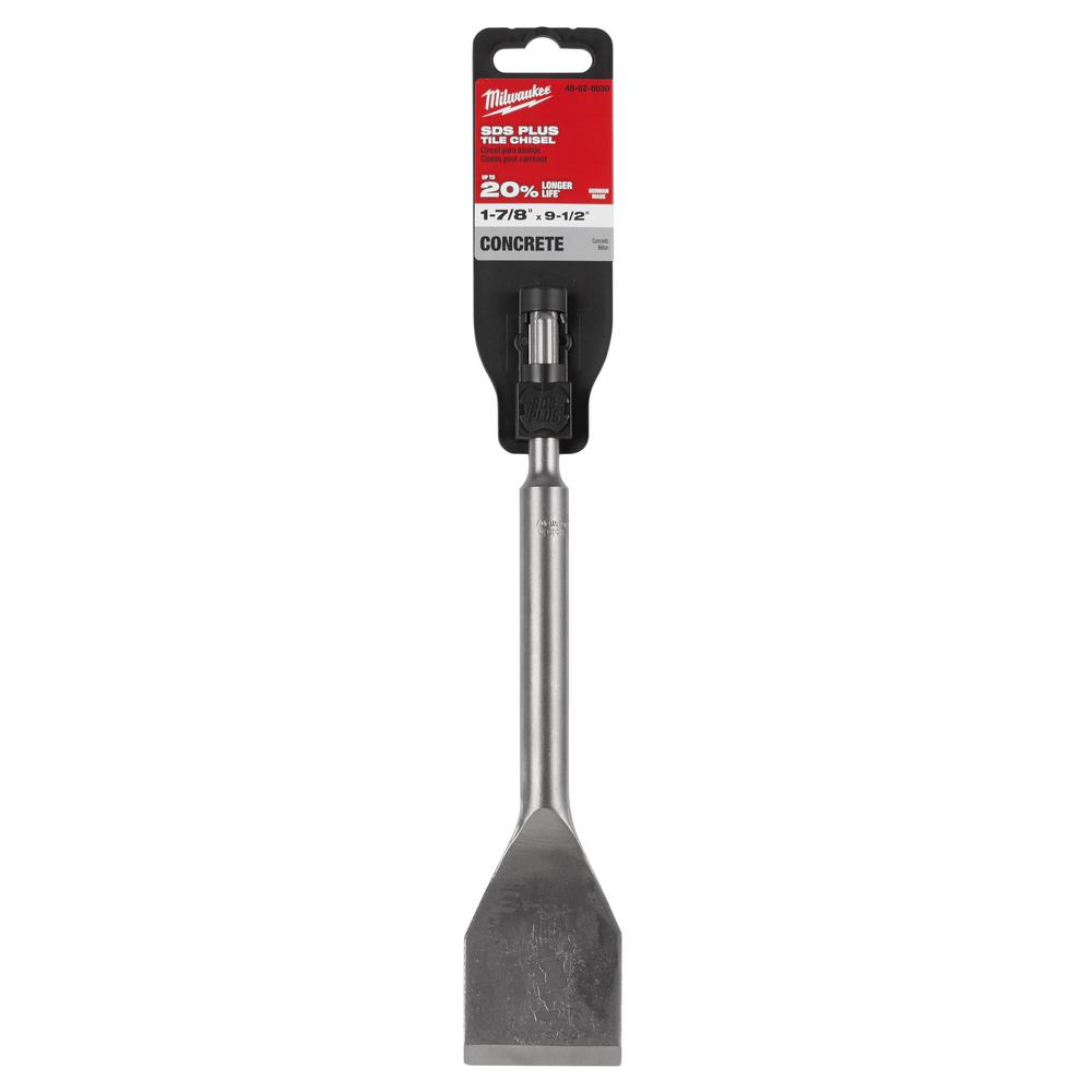 Milwaukee 17/8 in. Carbide SDSPlus Tile Chisel48626030 The Home